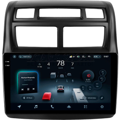 Штатна магнітола Teyes CC4 8+128 Gb Kia Sportage 2 2007-2009 9" 2k