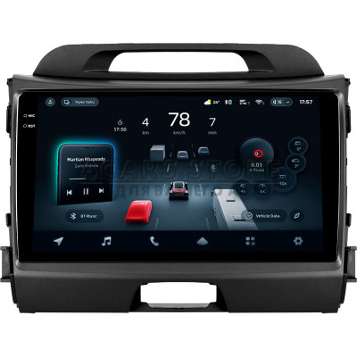 Штатная магнитола Teyes CC4 8+128 Gb Kia Sportage 3 SL 2010-2016 (A) 9" 2k