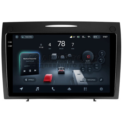 Штатная магнитола Teyes CC4 8+128 Gb Mercedes-Benz SLK-Class SLK Class R171 2004-2011 9" 2k (L1)