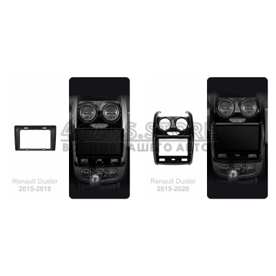 Штатна магнітола Teyes CC4 8+128 Gb Renault Duster (F1) 2015-2021 / LADA Largus I 1 2021 9" 2k (L1)