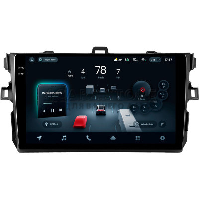 Штатная магнитола Teyes CC4 8+128 Gb Toyota Corolla 10 E140 E150 2006-2013 (B) 9" 2k