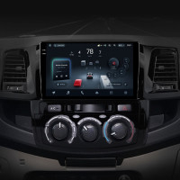 Штатна магнітола Teyes CC4 8+128 Gb Toyota Fortuner 1 AN50 AN60 HILUX Revo Vigo (F1) 2008-2014 9" 2k
