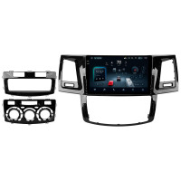 Штатна магнітола Teyes CC4 8+128 Gb Toyota Fortuner 1 AN50 AN60 HILUX Revo Vigo (F1) 2008-2014 9" 2k