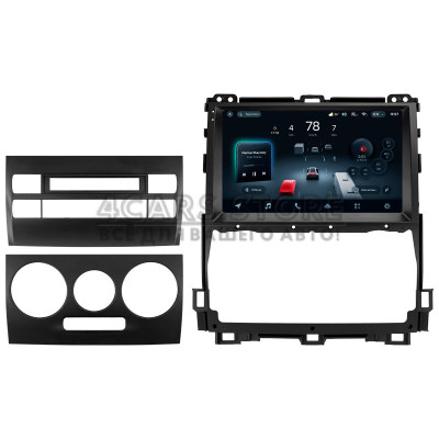Штатна магнітола Teyes CC4 8+128 Gb Toyota Land Cruiser Prado 120 3 III For Lexus GX470 GX 470 J120 2002-2009 (F3) 9" 2k