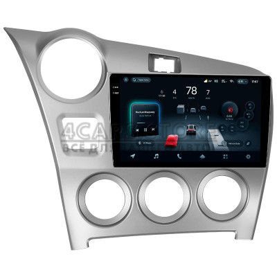 Штатная магнитола Teyes CC4 8+128 Gb Toyota Matrix 2 E140 2008-2014 9" 2k