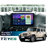 Штатная магнитола Teyes CC4 8+128 Gb Jeep Wrangler 3 JK 2010-2017 (L15) 10" 2k (L1)