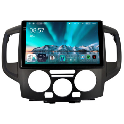 Штатная магнитола Teyes CC4 6+64 Gb Nissan NV200 2010-2018 Black 9" 2k