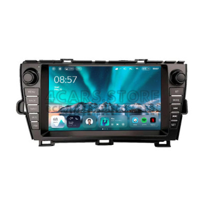 Штатна магнітола Teyes CC4 6+64 Gb Toyota PRIUS 2010-2015 LHD Black and Silver B-MOD 9" 2k (L1)