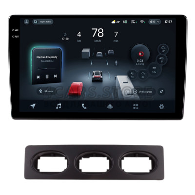 Штатная магнитола Teyes CC4 8+128 Gb Chery QQ3 2004-2012 Black 9" 2k