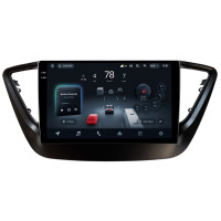 Штатная магнитола Teyes CC4 8+128 Gb Hyundai Solaris 2 VERNA ACCENT 2016-2018 Black 9" 2k
