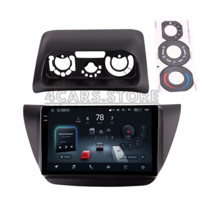 Штатная магнитола Teyes CC4 8+128 Gb Mitsubishi LANCER IX GLX 2006-2010 Black 9" 2k