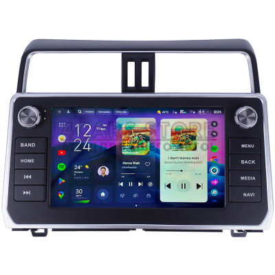 Штатна магнітола Teyes CC4 6+64 Gb Toyota Land Cruiser Prado 150 LC150 2018+ B-MOD 9" 2k (L1)