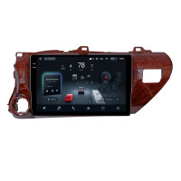 Штатная магнитола Teyes CC4 8+128 Gb Toyota Hilux Pick Up AN120 2015-2020 Mahogany 10" 2k
