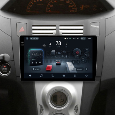 Штатна магнітола Teyes CC4 8+128 Gb Toyota Yaris Vitz 2005-2012 9" 2k