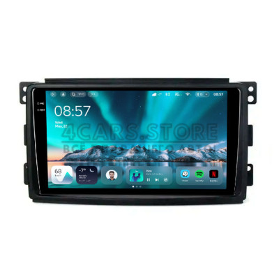 Штатная магнитола Teyes CC4 6+64 Gb Mercedes Benz Smart 2006-2009 9" 2k