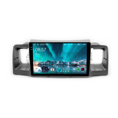 Штатная магнитола Teyes CC4 6+64 Gb Toyota Corolla E130 E120 2000-2004 Black 9" 2k