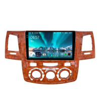 Штатная магнитола Teyes CC4 6+64 Gb Toyota Fortuner 1 AN50 AN60 HILUX Revo Vigo 2008-2014 brown 9" 2k