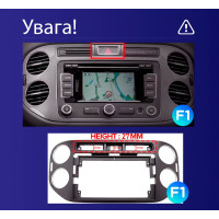Штатна магнітола Teyes CC4 6+64 Gb Volkswagen Tiguan 1 NF 2006-2017 (F1) (27mm) 9" 2k