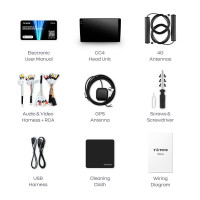 Автомобільна мультимедійна система Teyes CC4 6+64 Gb (9") 2k
