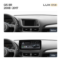 Штатна магнітола Teyes LUX ONE 6+128 Gb Audi Q5 8R (A) 2008-2017 12.3"