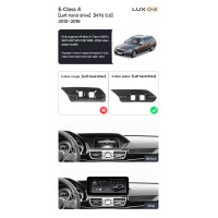 Штатна магнітола Teyes LUX ONE 6+128 Gb Mercedes Benz E-Class 4 W212 S207 A207 S212 C207 NTG 5.0 (Left hand drive) (F1) 2013-2016 12.3"