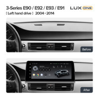Штатная магнитола Teyes LUX ONE 6+128 Gb BMW 3-Series E90/E92/E93/E91 CCC (Left hand drive) 2004-2014 12.3"