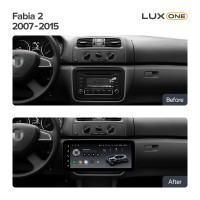 Штатна магнітола Teyes LUX ONE 6+128 Gb Volkswagen Bora Golf 6 Passat Scirocco Sharan Touran For Skoda Octavia Fabia 2 (YJ) 2003-2016 12.3"