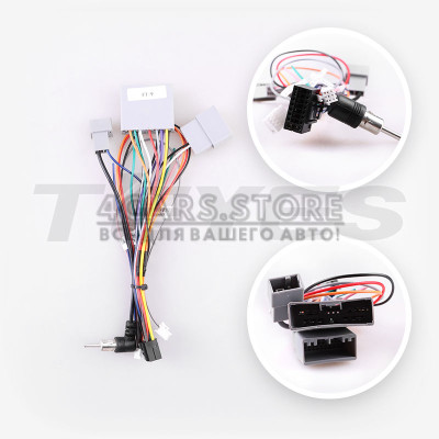 Штатна магнітола Teyes LUX ONE 6+128 Gb з коловим оглядом 360° Honda Civic 8 FK FN FD 2005-2012 12.3" (L1)