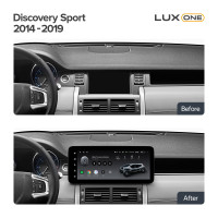 Штатна магнітола Teyes LUX ONE 6+128 Gb з коловим оглядом 360° Land Rover Discovery Sport L550 2014-2019 (B) 12.3" (L3)