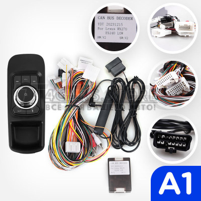 Штатна магнітола Teyes LUX ONE 6+128 Gb з коловим оглядом 360° Lexus RX270 3 RX450h 3 AL10 2008-2015 RX450h 4 AL20 (A1) 2015-2024 12.3" (L3)