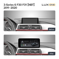 Штатная магнитола Teyes LUX ONE 6+128 Gb BMW 3-Series 6 F30 F31 (NBT) 2011-2020 12.3" (L2)