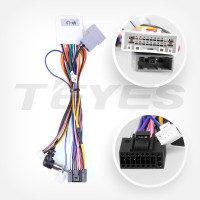 Штатна магнітола Teyes LUX ONE 6+128 Gb з коловим оглядом 360° Nissan Qashqai 1 J10 2006-2013 12.3" (L1)