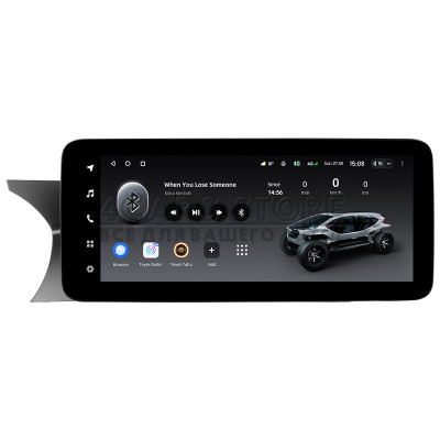 Штатная магнитола Teyes LUX ONE 6+128 Gb з коловим оглядом 360° Mercedes-Benz C-Class W204 C204 S204 NTG 4.5 2011-2015 12.3" (L1)