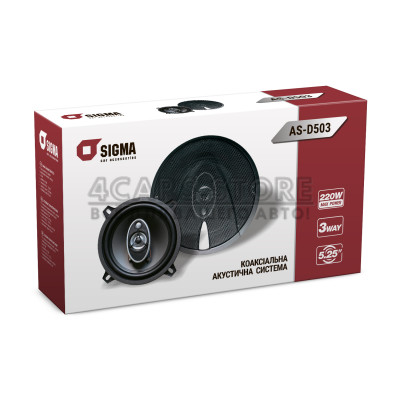 Коаксіальна автоакустика Sigma AS-D503