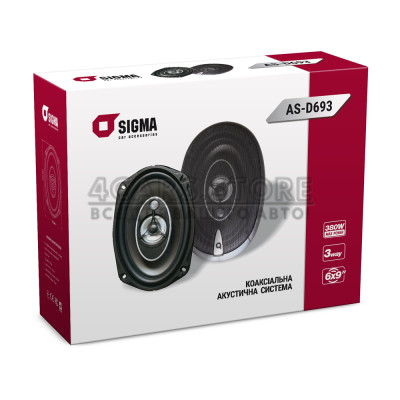 Коаксіальна автоакустика Sigma AS-D694