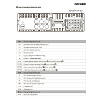 Автомагнітола DECKER MDR-111 BT