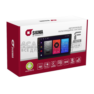Штатна магнітола Sigma F10216 2+32 Gb WiFi Штатна магнітола Sigma F10216 2+32 Gb WiFi