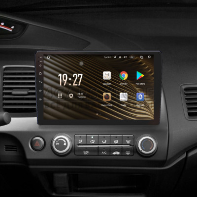 Штатная магнитола SIGMA S10464 ANDROID 12 4+64 Gb 4G DSP Honda Civic 8 FK FN FD 2005-2012 10"