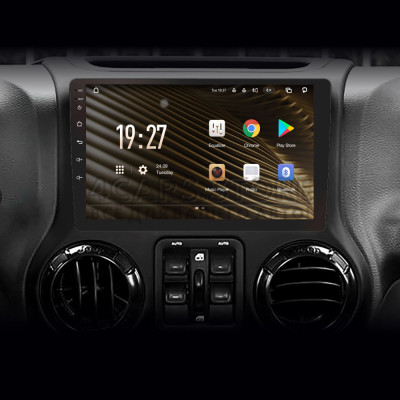 Штатна магнітола SIGMA S10464 ANDROID 12 4+64 Gb 4G DSP Jeep Wrangler 3 JK 2010-2017 (L14) 10" (L1)