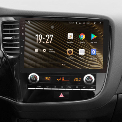 Штатна магнітола SIGMA S10464 ANDROID 12 4+64 Gb 4G DSP Mitsubishi Outlander 3 III GF0W GF0W GG0W 2018 - 2021 10"