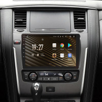 Штатна магнітола SIGMA S10464 ANDROID 12 4+64 Gb 4G DSP Nissan Patrol 6 Y62 2010-2020 (F2) 10"