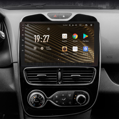 Штатна магнітола SIGMA S10464 ANDROID 12 4+64 Gb 4G DSP Renault Clio 4 BH98 KH98 2016-2019 10" (L2)