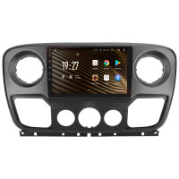 Штатна магнітола SIGMA S10464 ANDROID 12 4+64 Gb 4G DSP Renault Master 2010-2019 For Nissan NV400 2010-2020 For Opel Movano 2 2010-2019 (F2) 10" (L1)