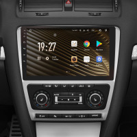 Штатна магнітола SIGMA S10464 ANDROID 12 4+64 Gb 4G DSP Skoda Octavia 2 A5 2008-2013 10" silver