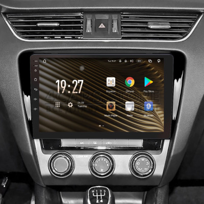 Штатна магнітола SIGMA S10464 ANDROID 12 4+64 Gb 4G DSP Skoda Octavia 3 A7 2013-2018 (B) 10"