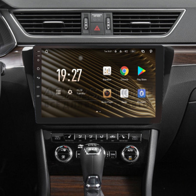 Штатна магнітола SIGMA S10464 ANDROID 12 4+64 Gb 4G DSP Skoda Superb 3 2015-2019 10"