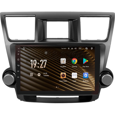 Штатна магнітола SIGMA S10464 ANDROID 12 4+64 Gb 4G DSP Toyota Highlander 2 XU40 2007-2013 (F1) 10"