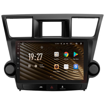 Штатна магнітола SIGMA S10464 ANDROID 12 4+64 Gb 4G DSP Toyota Highlander 2 XU40 2007-2013 (F2) 10" (L1)