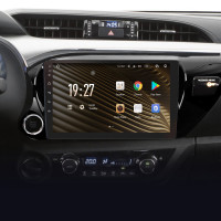 Штатна магнітола SIGMA S10464 ANDROID 12 4+64 Gb 4G DSP Toyota Hilux Pick Up AN120 2015-2020 10"