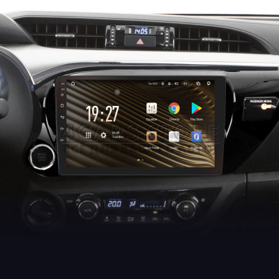 Штатна магнітола SIGMA S10464 ANDROID 12 4+64 Gb 4G DSP Toyota Hilux Pick Up AN120 2015-2020 10"